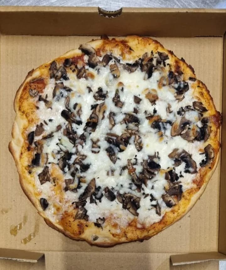 Mushroom Pizza